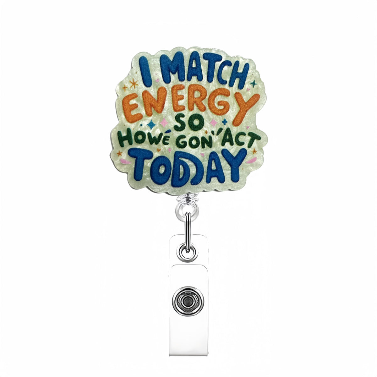 Acrylic Designs Nurse Badge Holder