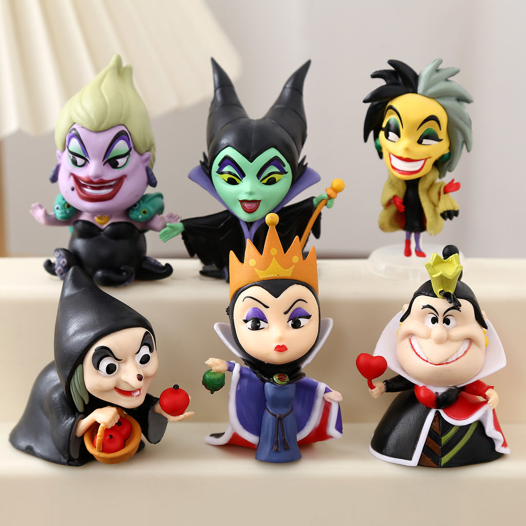 Disney Villains Figure Topper Set