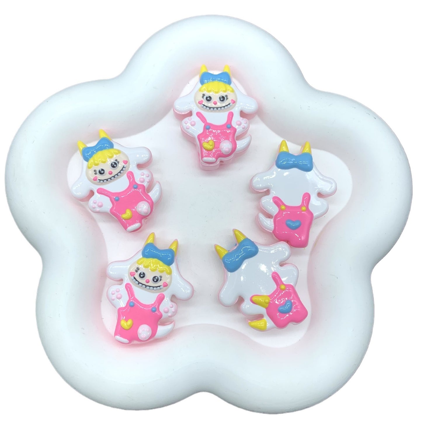 Pajamas Bubu Hand Painted Beads 1pc