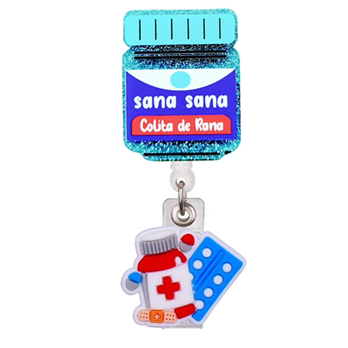 Medical Icons Nurse Badge Holder