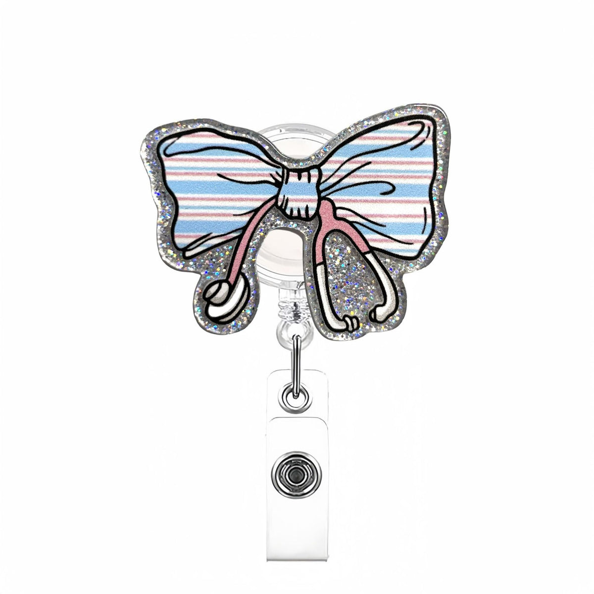 Bow Collection Nurse Badge Holder