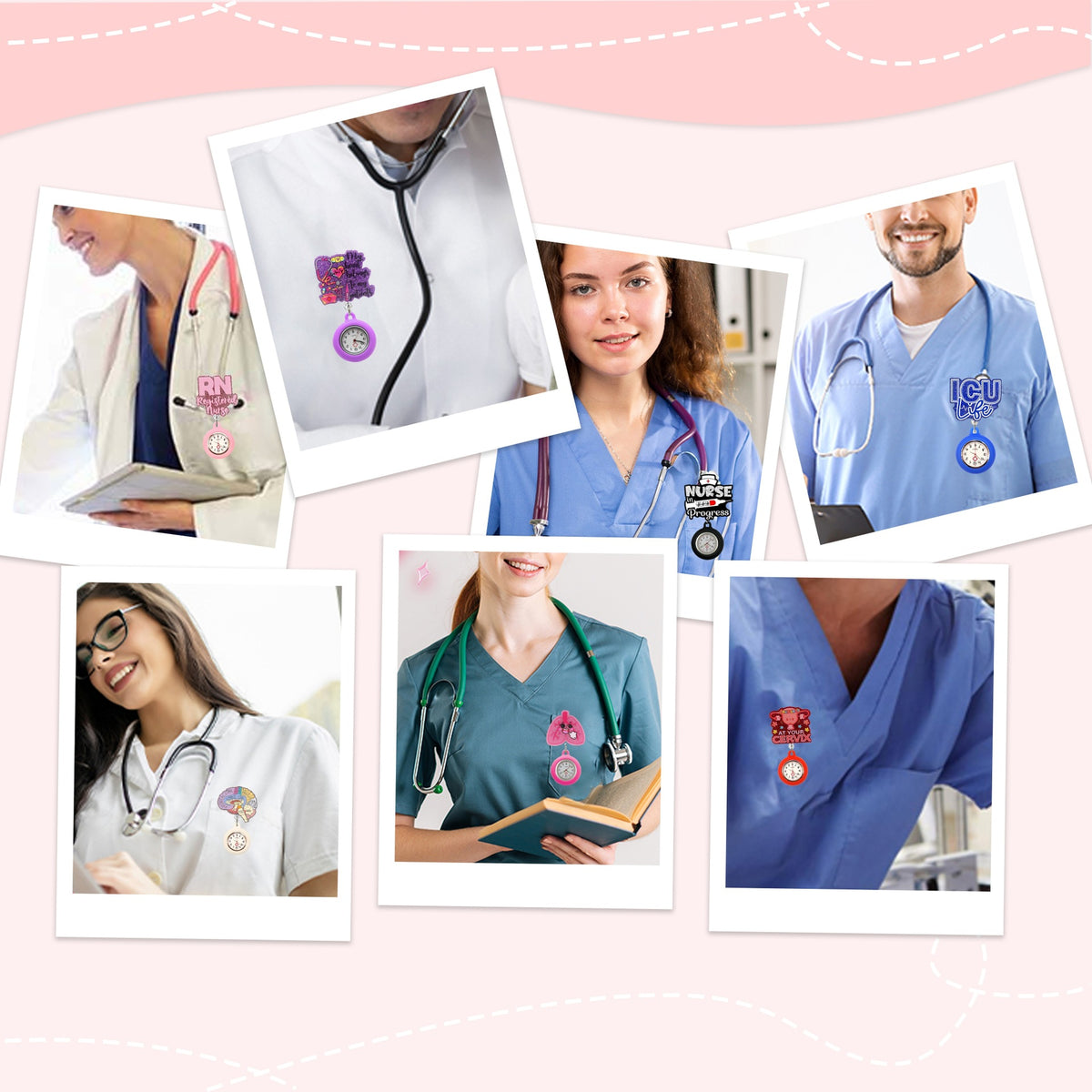 Nurse Watch Nurse Badge Holder