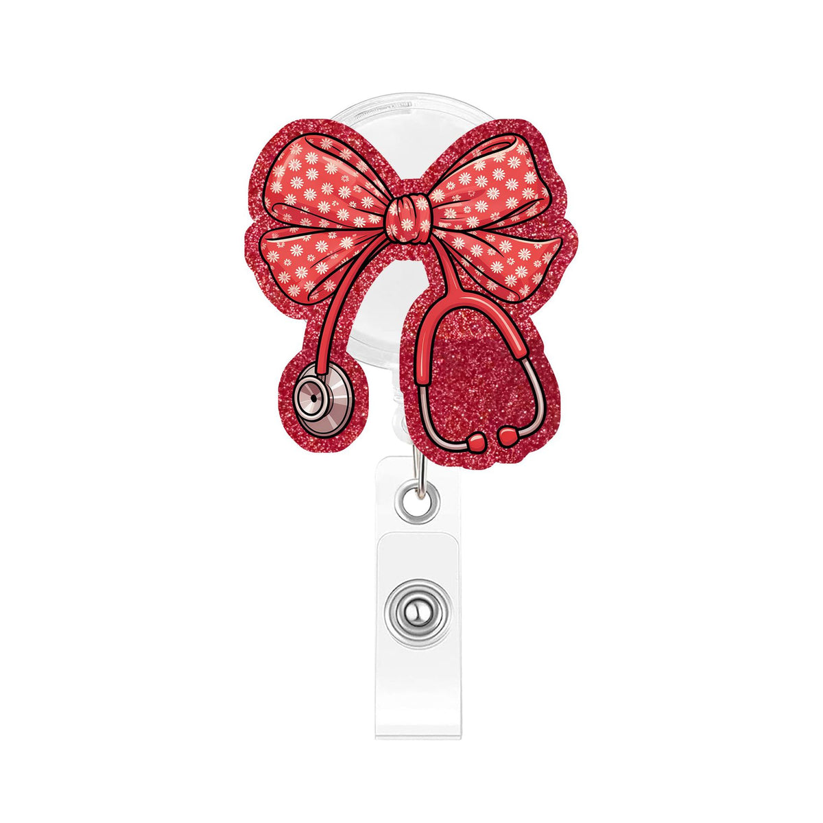 Bow Collection Nurse Badge Holder