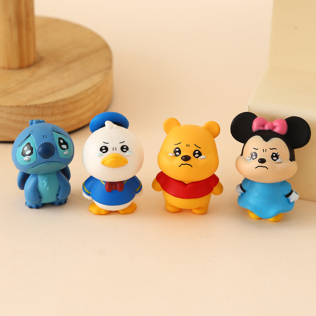 Crying Animals Figure Topper Set