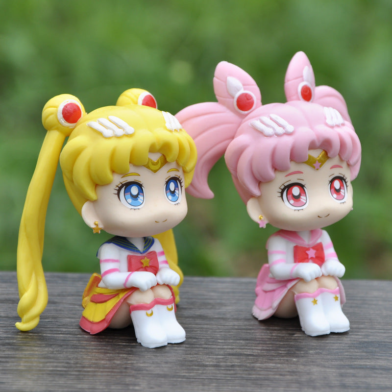 Sailor Moon Figure Topper Set