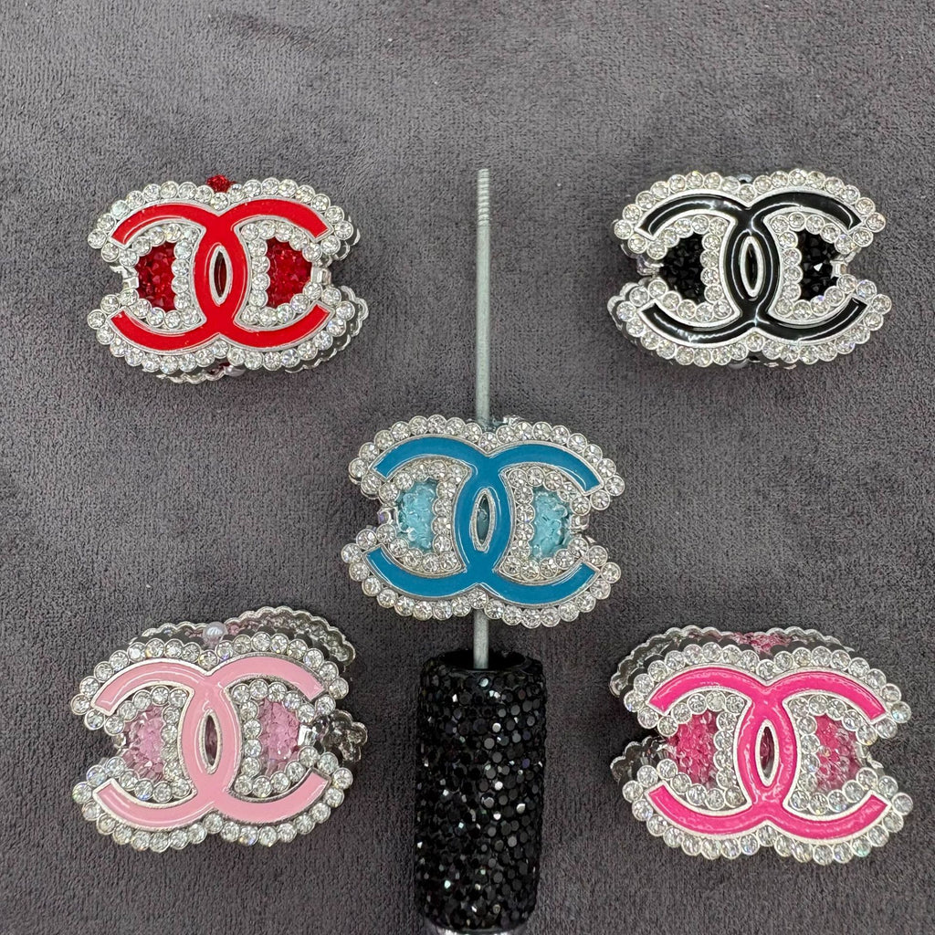 Pearl Trim Interlocking C Bead Topper