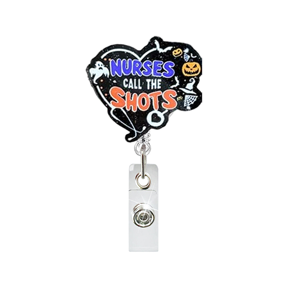 Halloween Quotes Nurse Badge Holder