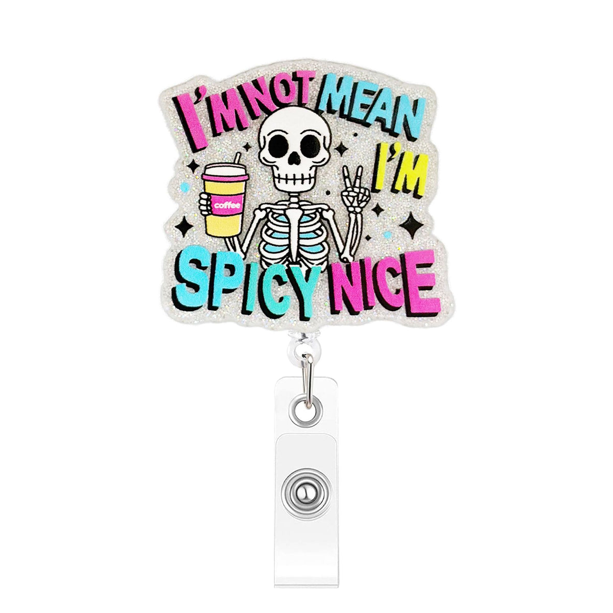 Acrylic Designs Nurse Badge Holder