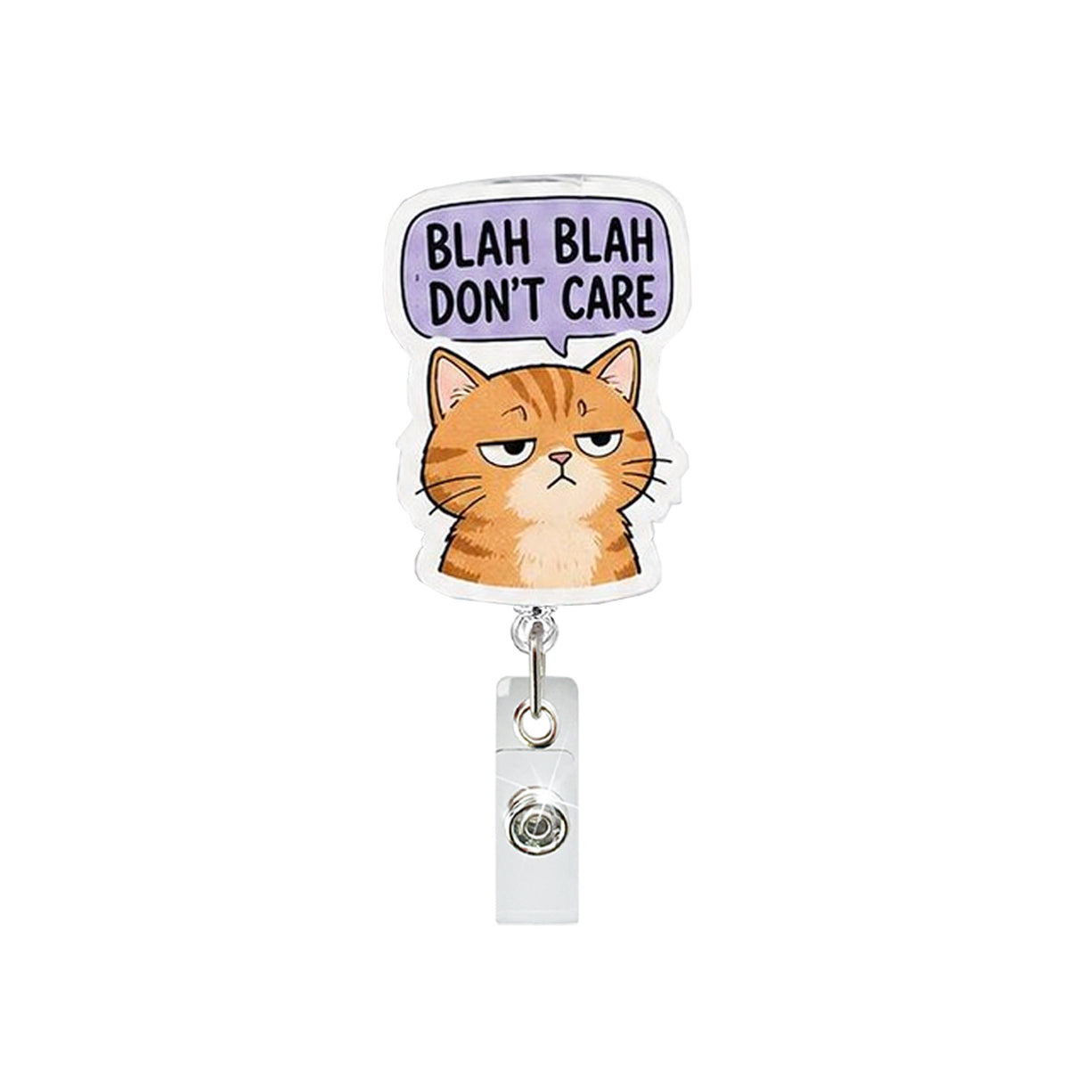Cat Nurse Badge Holder