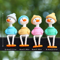 Sweater Ducks Figure Topper Set