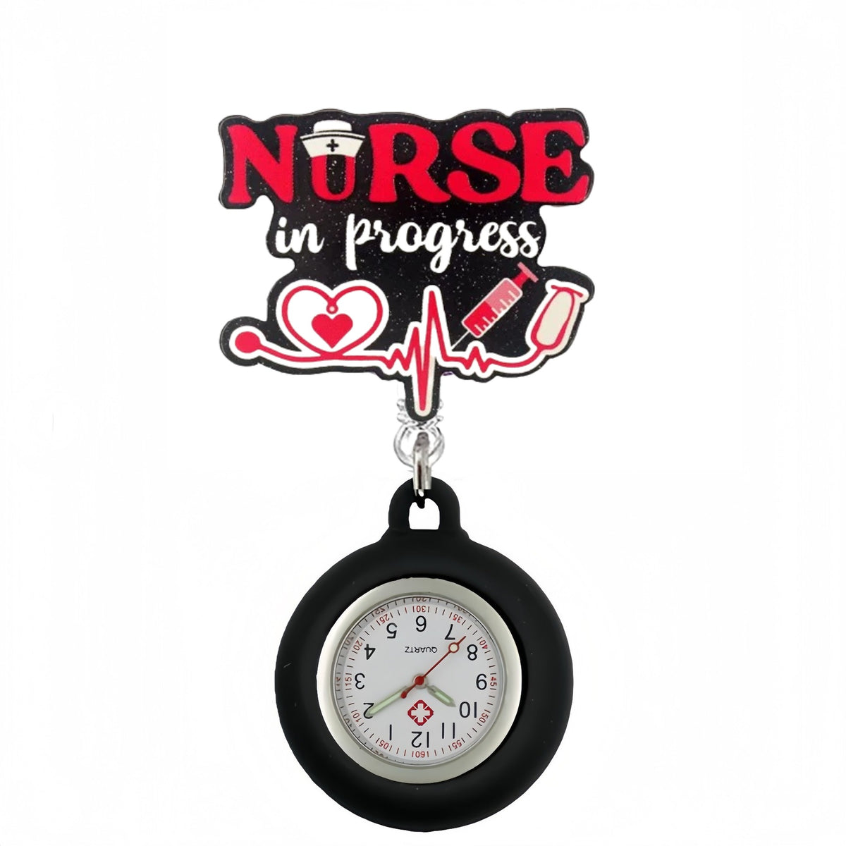 Medical Nurse Watch Nurse Badge Holder