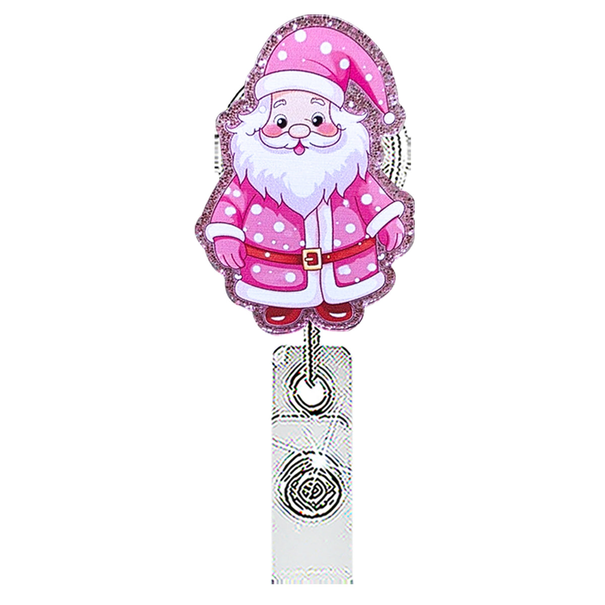 Christmas Nurse Badge Holder