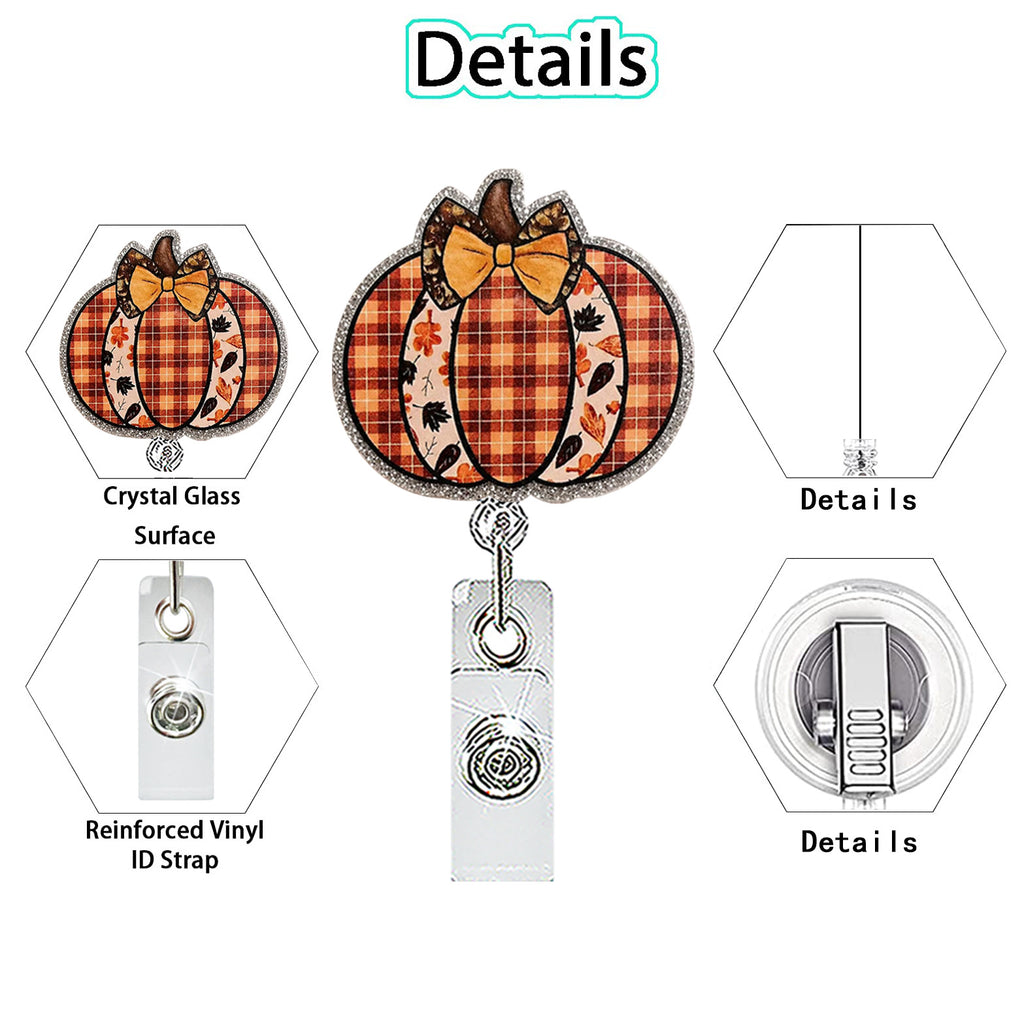 Thanksgiving Nurse Badge Holder