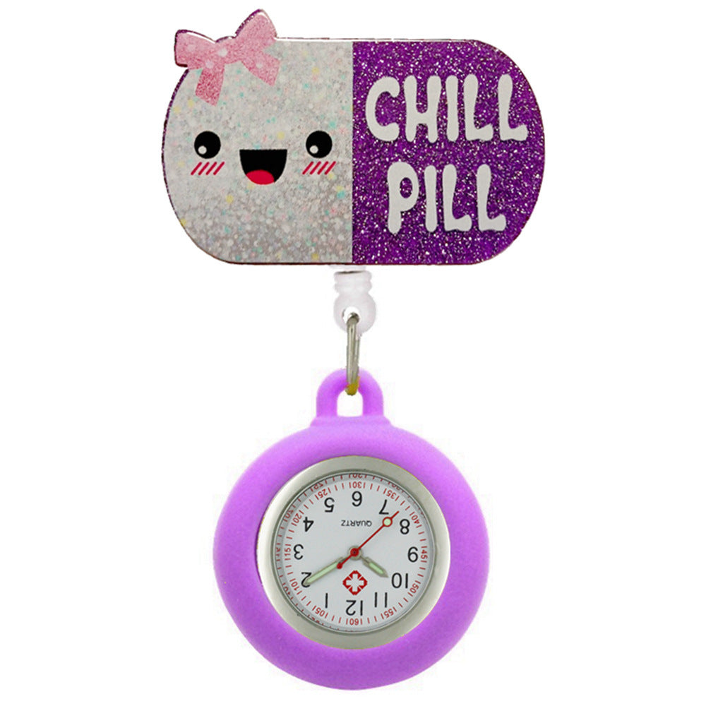 Medical Nurse Watch Nurse Badge Holder