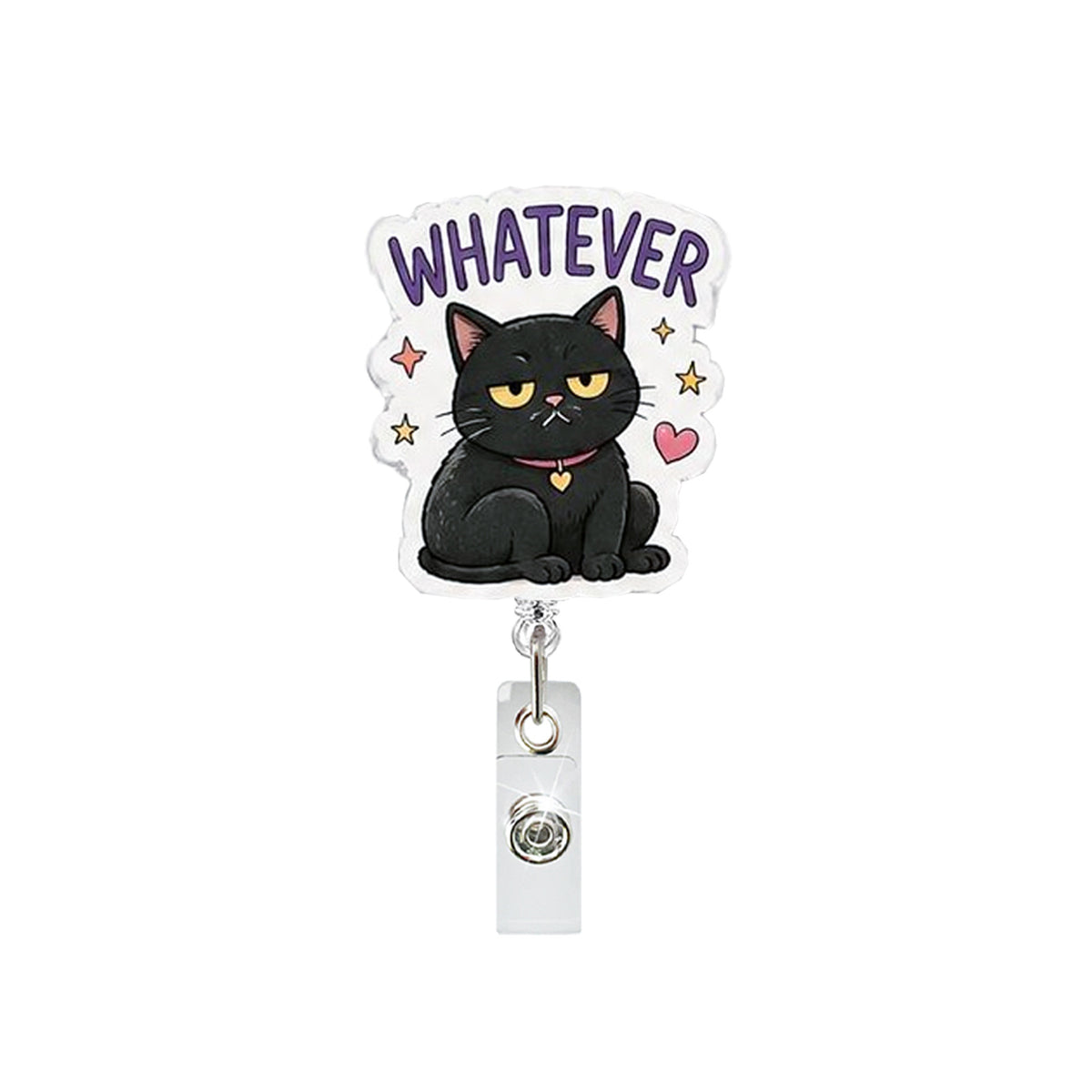 Cat Nurse Badge Holder