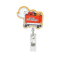 Halloween Ghost Nurse Badge Holder