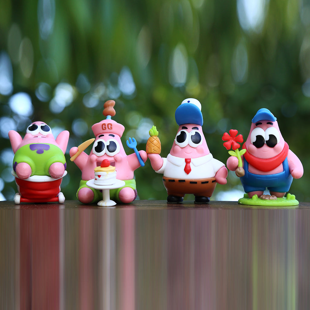 SpongeBob Garden Party Figure Topper Set