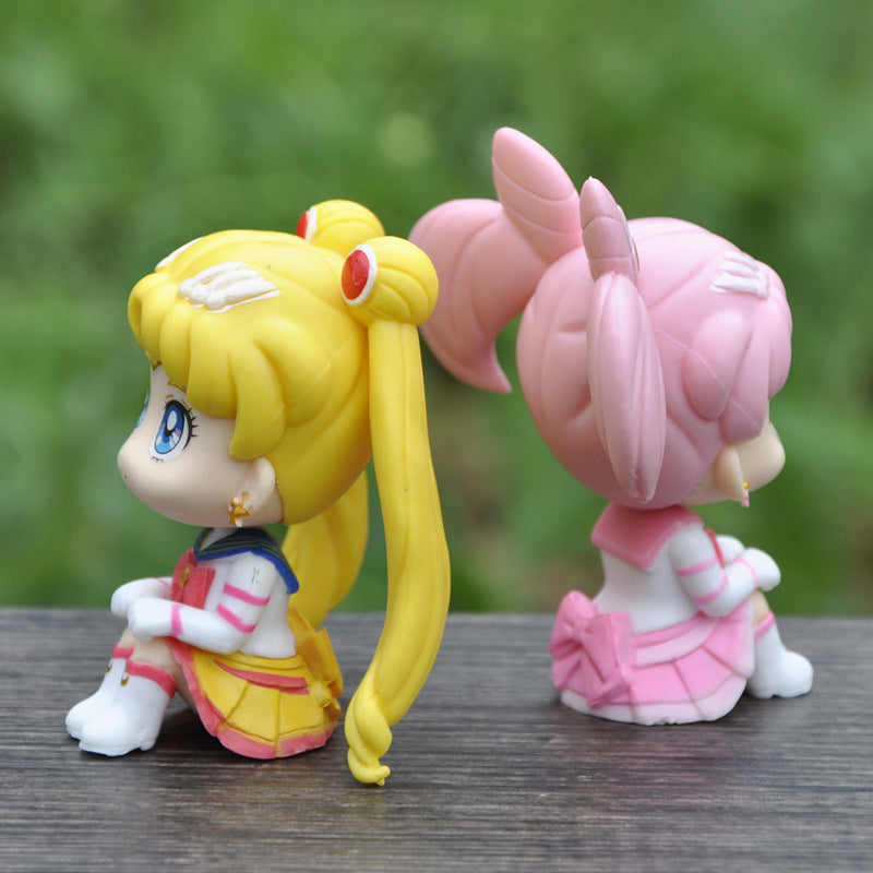 Sailor Moon Figure Topper Set
