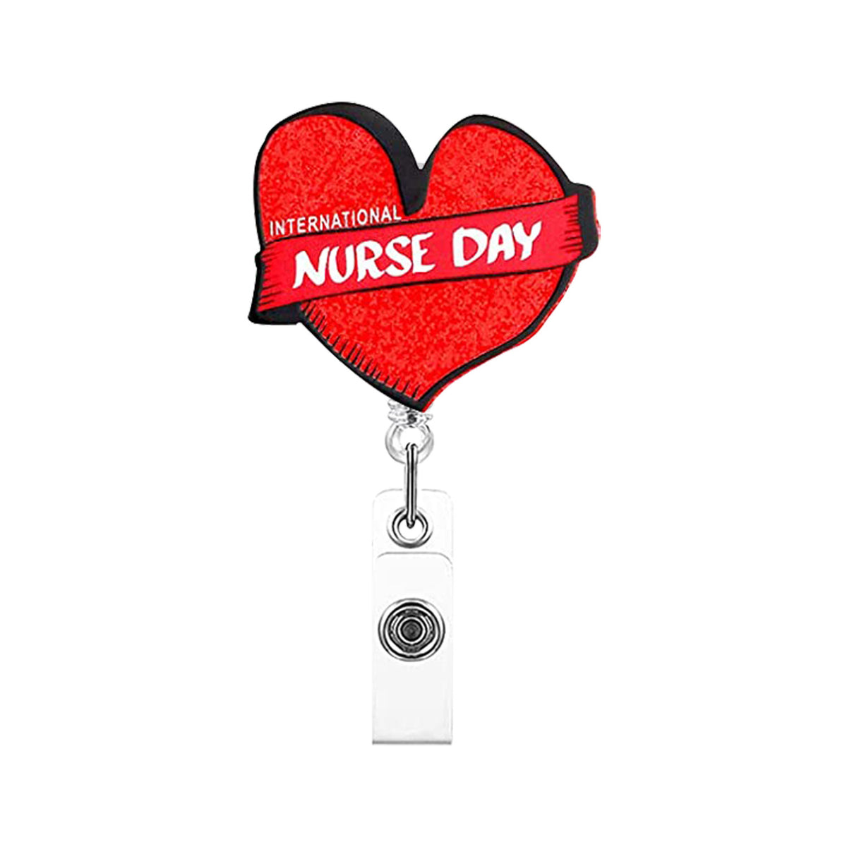 Medical Icons Nurse Badge Holder
