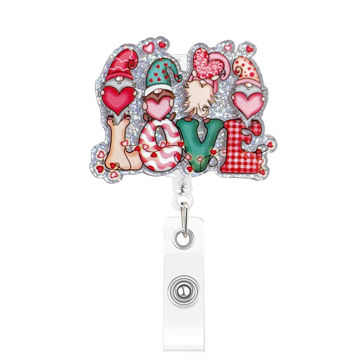 Valentine Nurse Badge Holder
