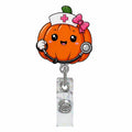 Fall Coffee Nurse Badge Holder