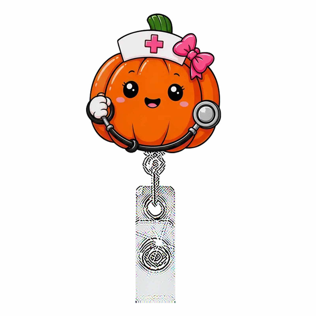 Fall Coffee Nurse Badge Holder