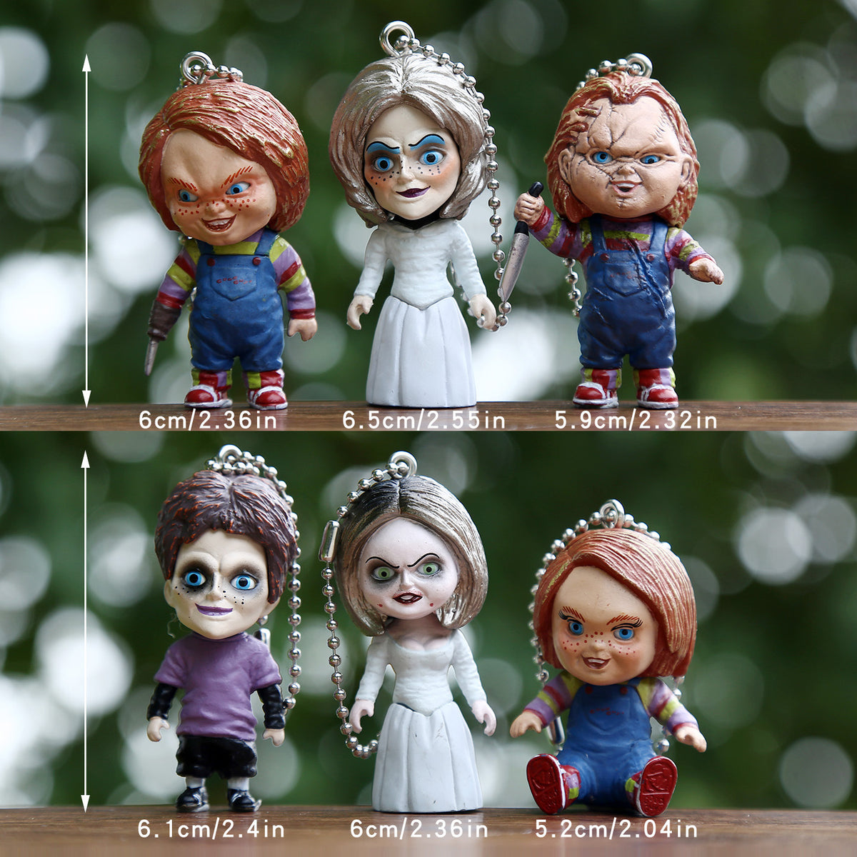 Chucky Figure Topper Set