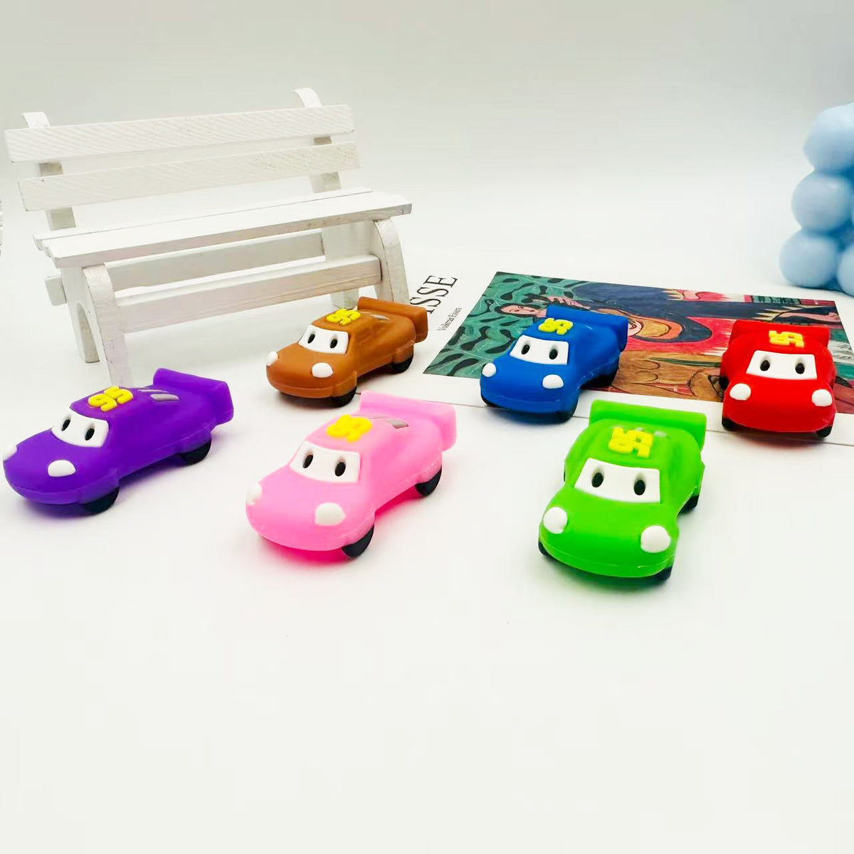 Lightning McQueen Race Car Topper