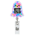 X Ray Ghost Nurse Badge Holder