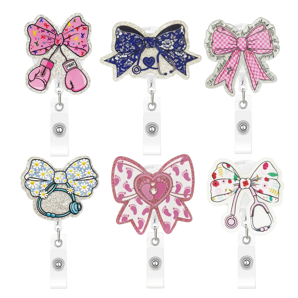 Medical Bow Nurse Badge Holder