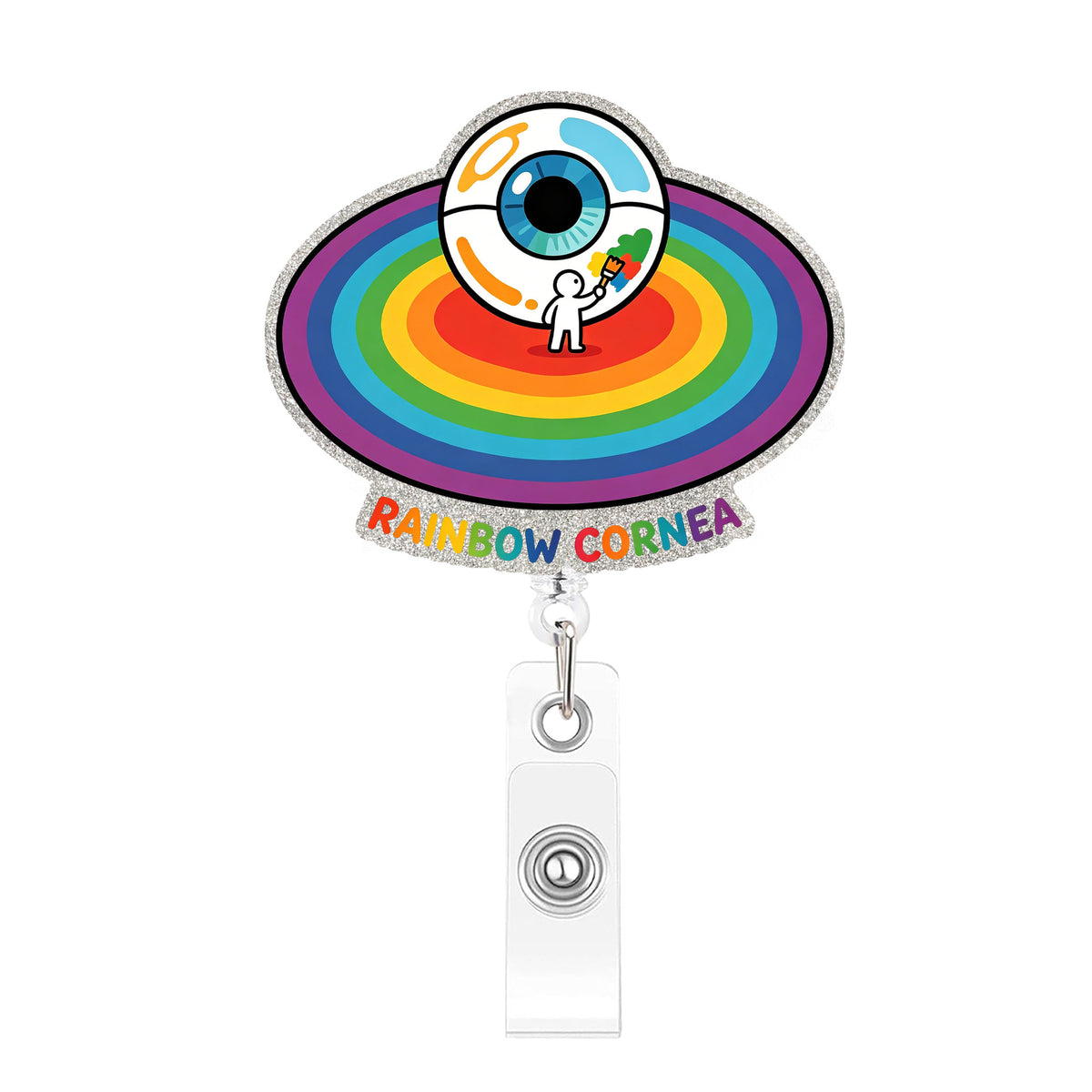 Optometry Nurse Badge Holder