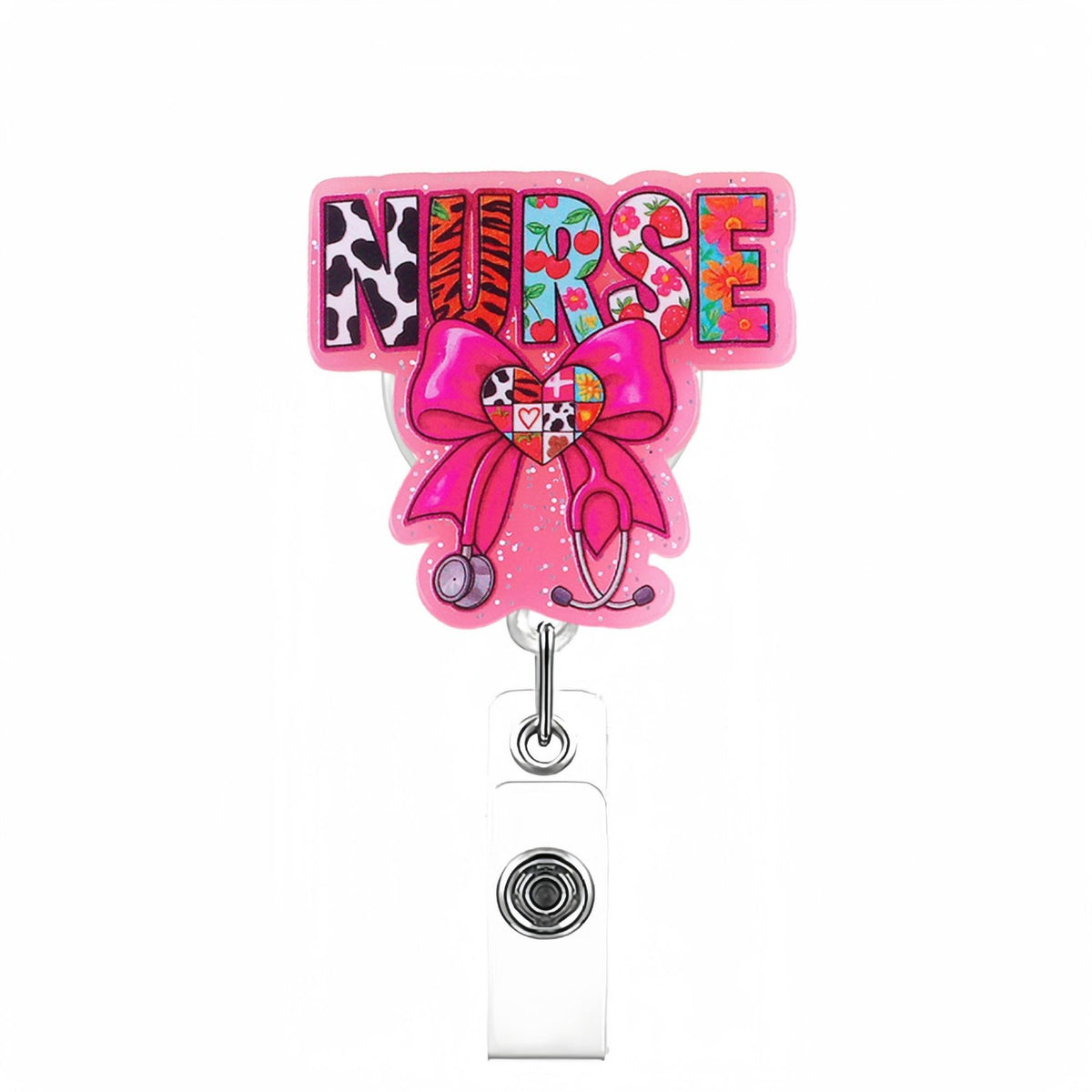 Bow Collection Nurse Badge Holder