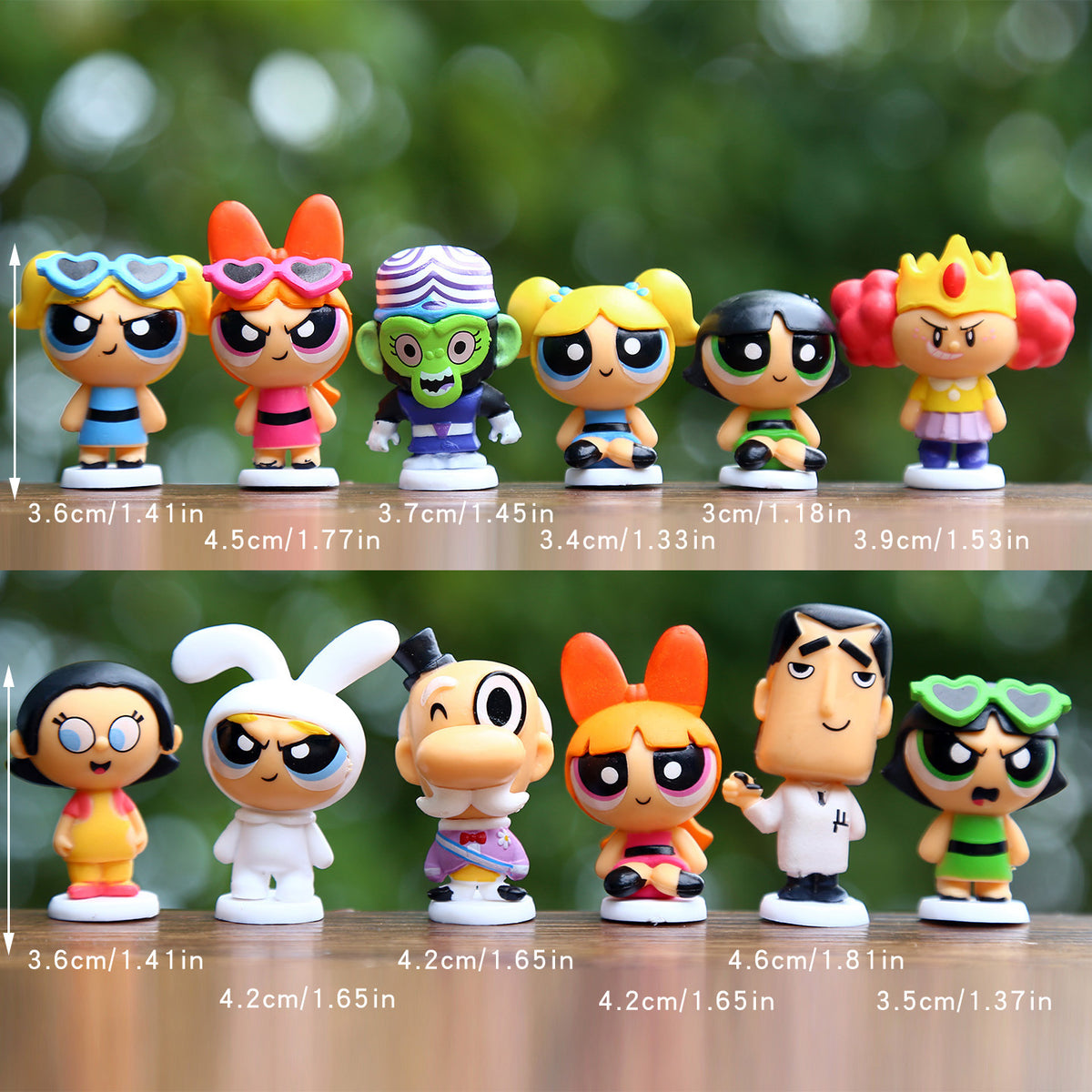 Powerpuff Girls Figure Topper Set