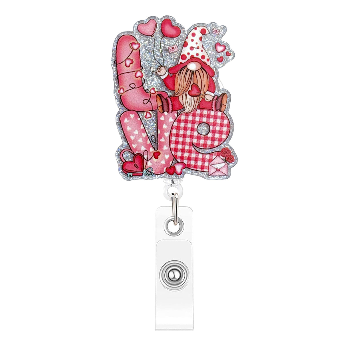 Valentine Nurse Badge Holder