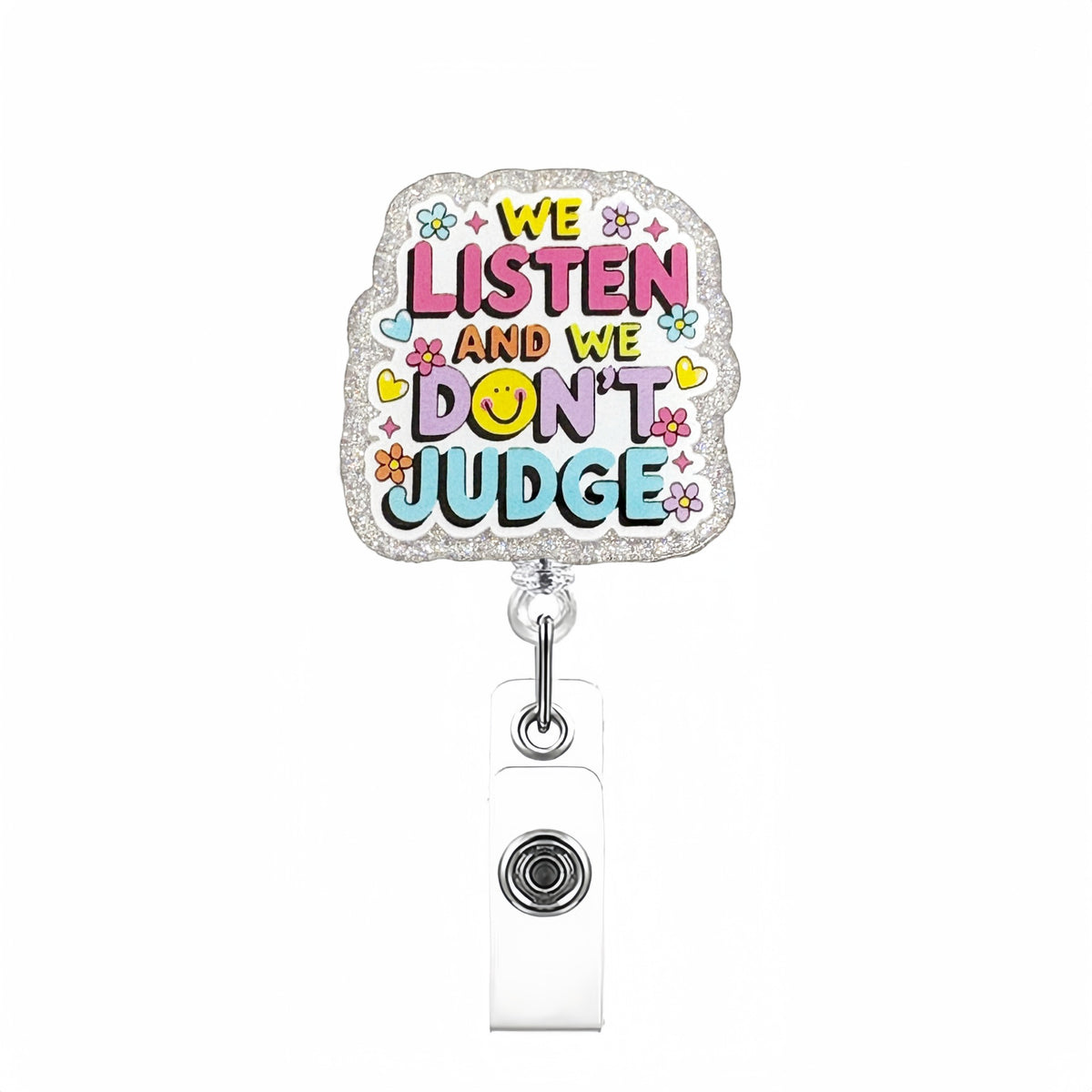 Acrylic Designs Nurse Badge Holder