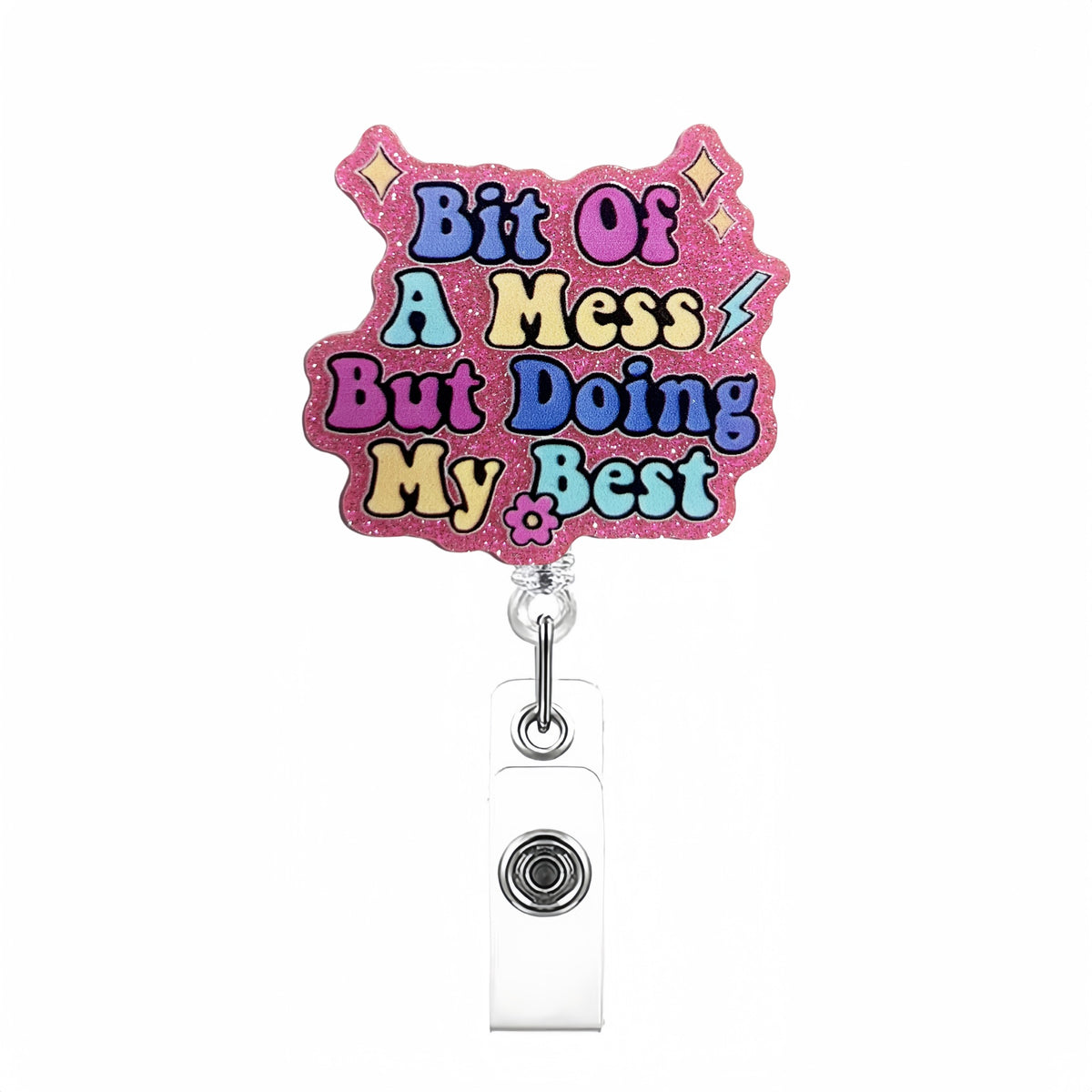 Acrylic Designs Nurse Badge Holder