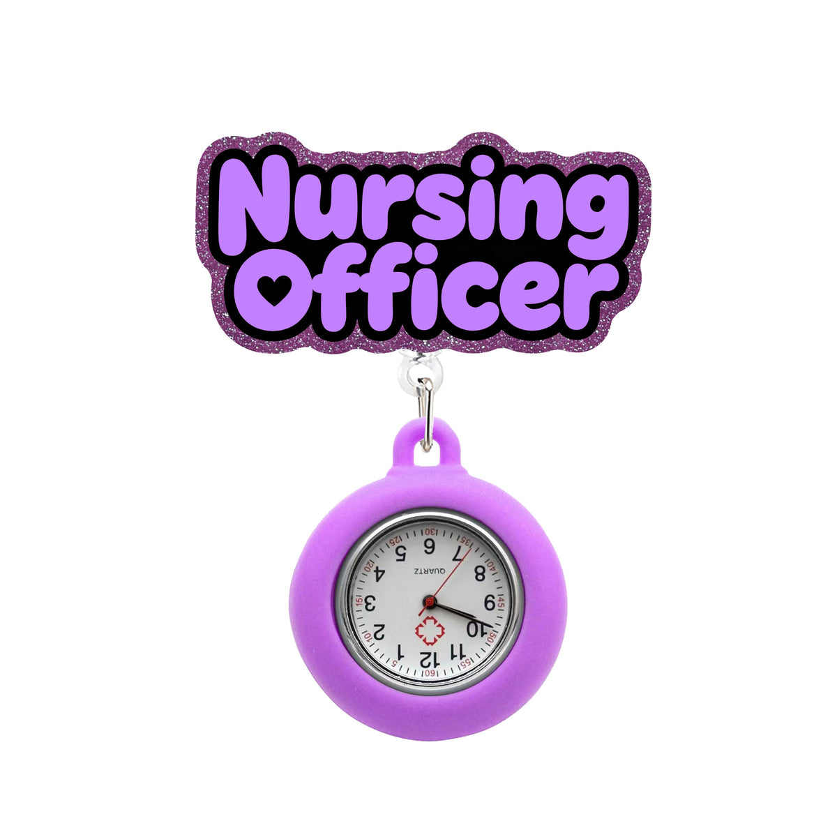 Silicone Nurse Watch Nurse Badge Holder