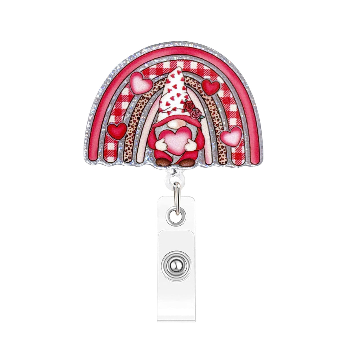Valentine Nurse Badge Holder