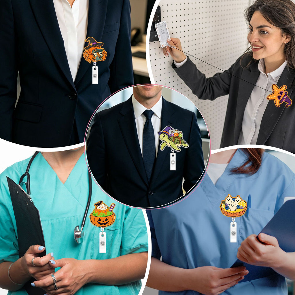 Acrylic Designs Nurse Badge Holder