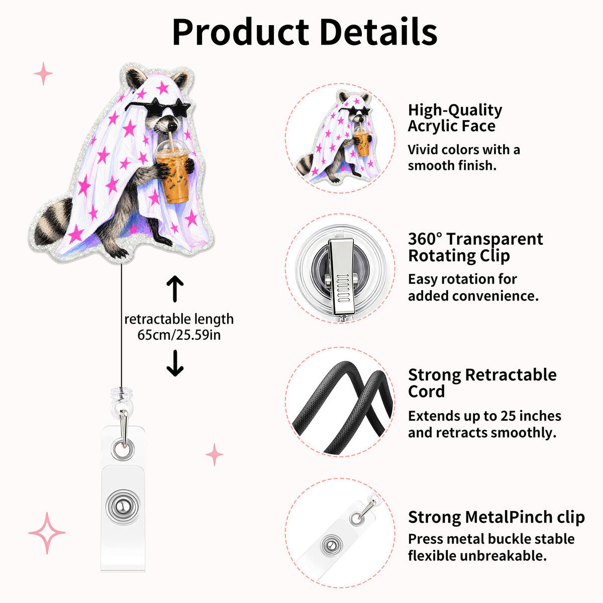 Acrylic Designs Nurse Badge Holder