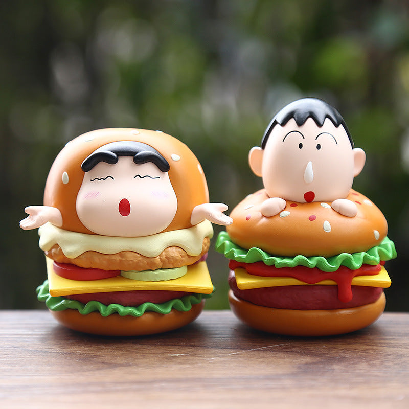 Crayon Shin Chan Friends Figure Topper Set