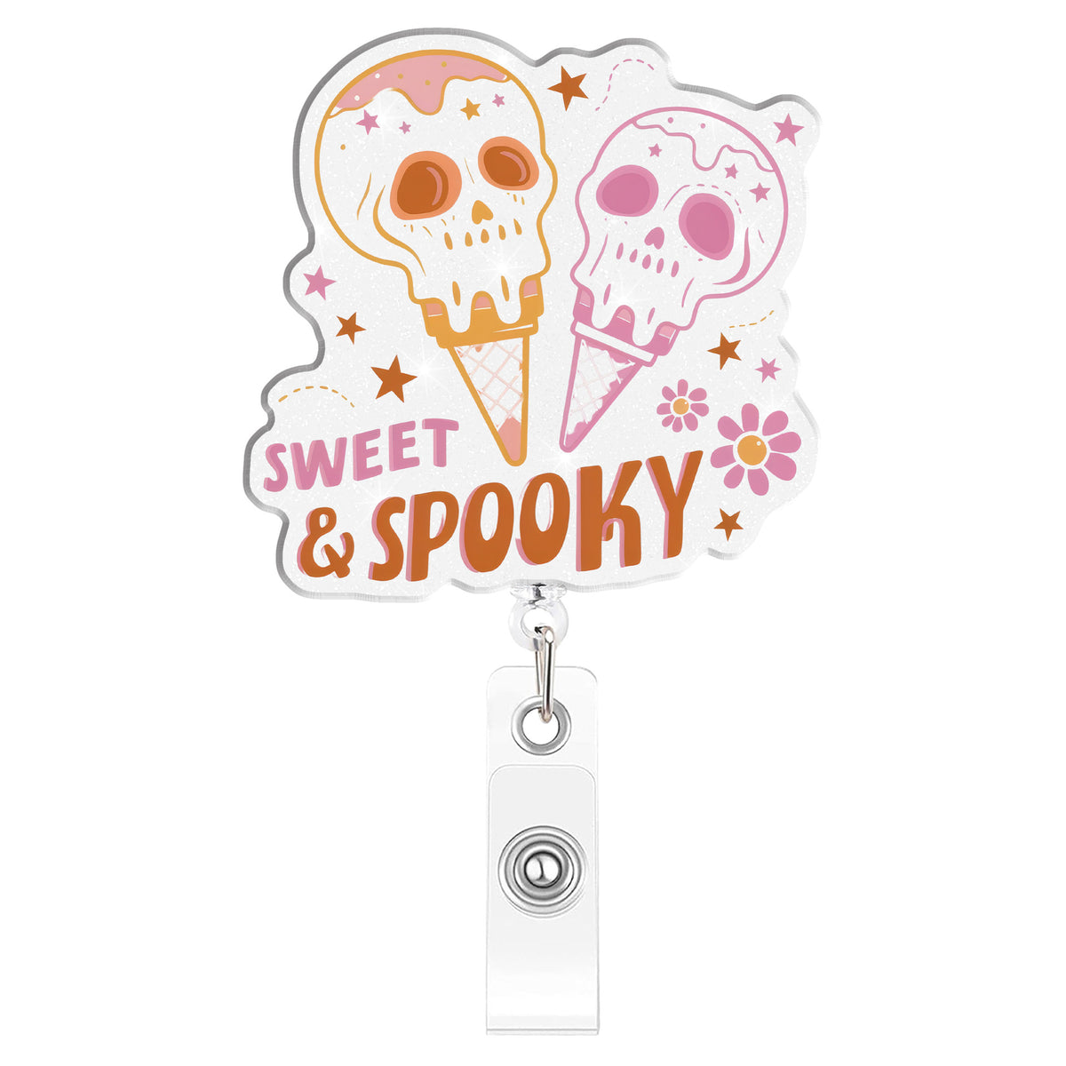 Halloween Nurse Badge Holder