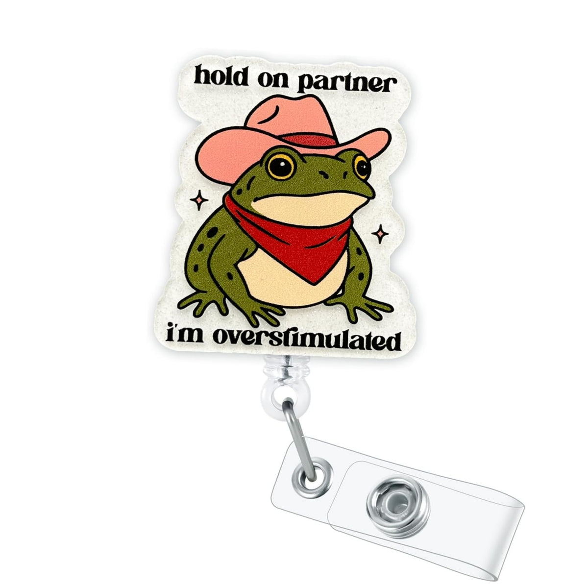 Acrylic Designs Nurse Badge Holder