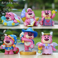 Strawberry Bear Figure Topper Set