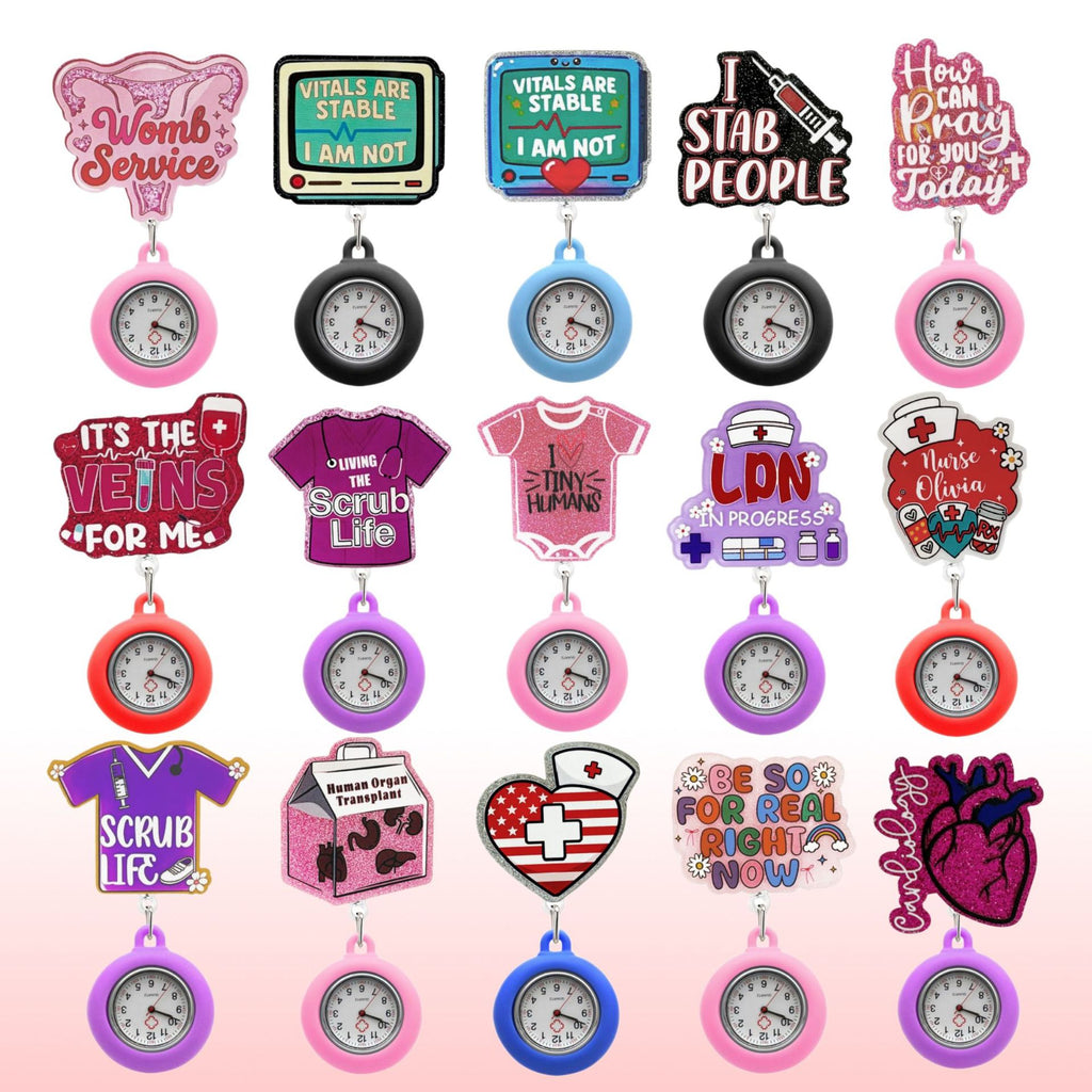 Nurse Watch Nurse Badge Holder