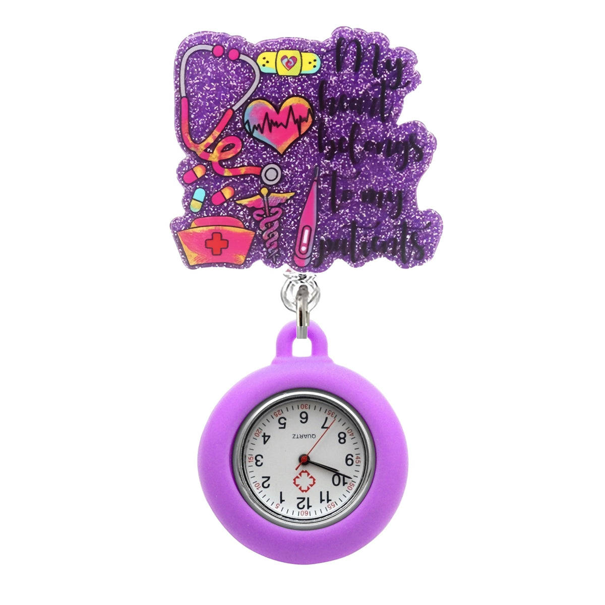 Medical Nurse Watch Nurse Badge Holder