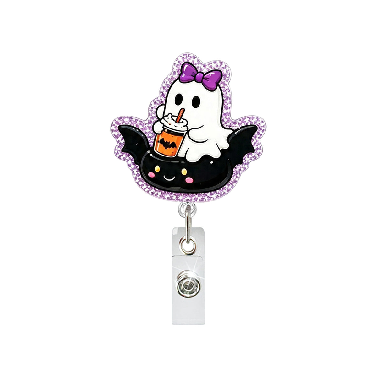 Pool Float Ghost Nurse Badge Holder