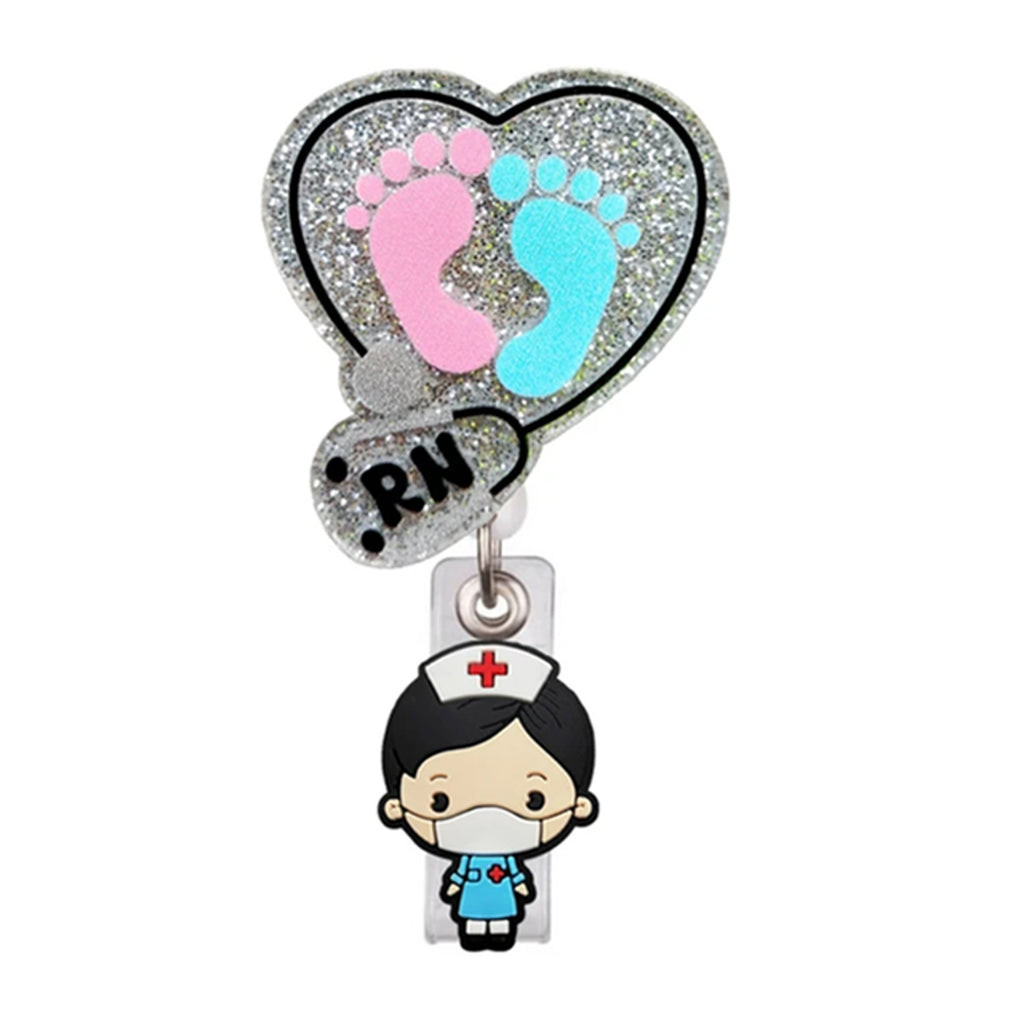 Medical Icons Nurse Badge Holder