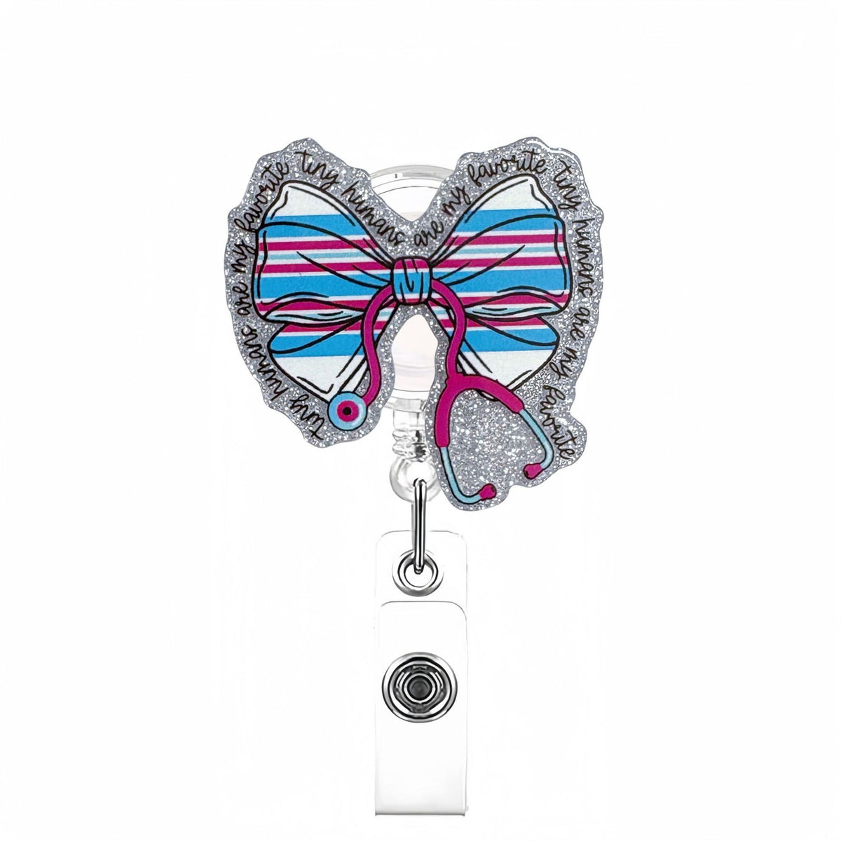 Bow Collection Nurse Badge Holder