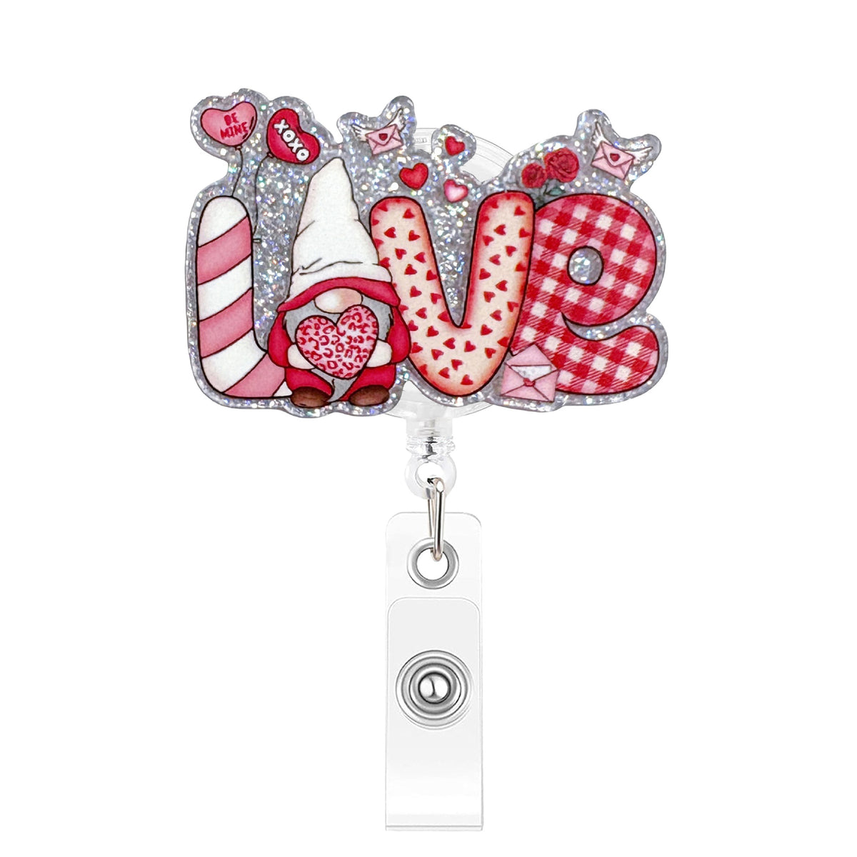 Valentine Nurse Badge Holder